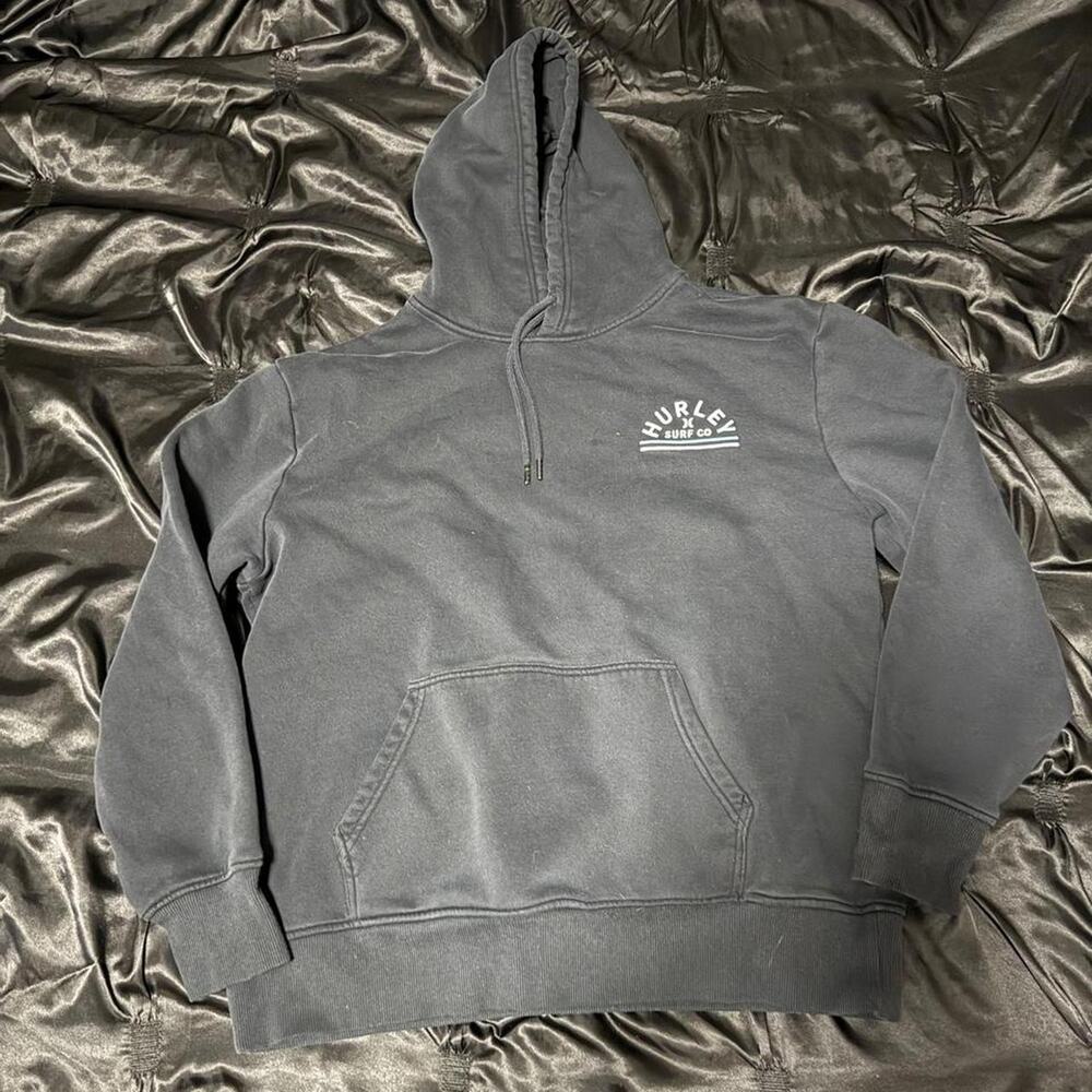 Hurley surf co black hoodie